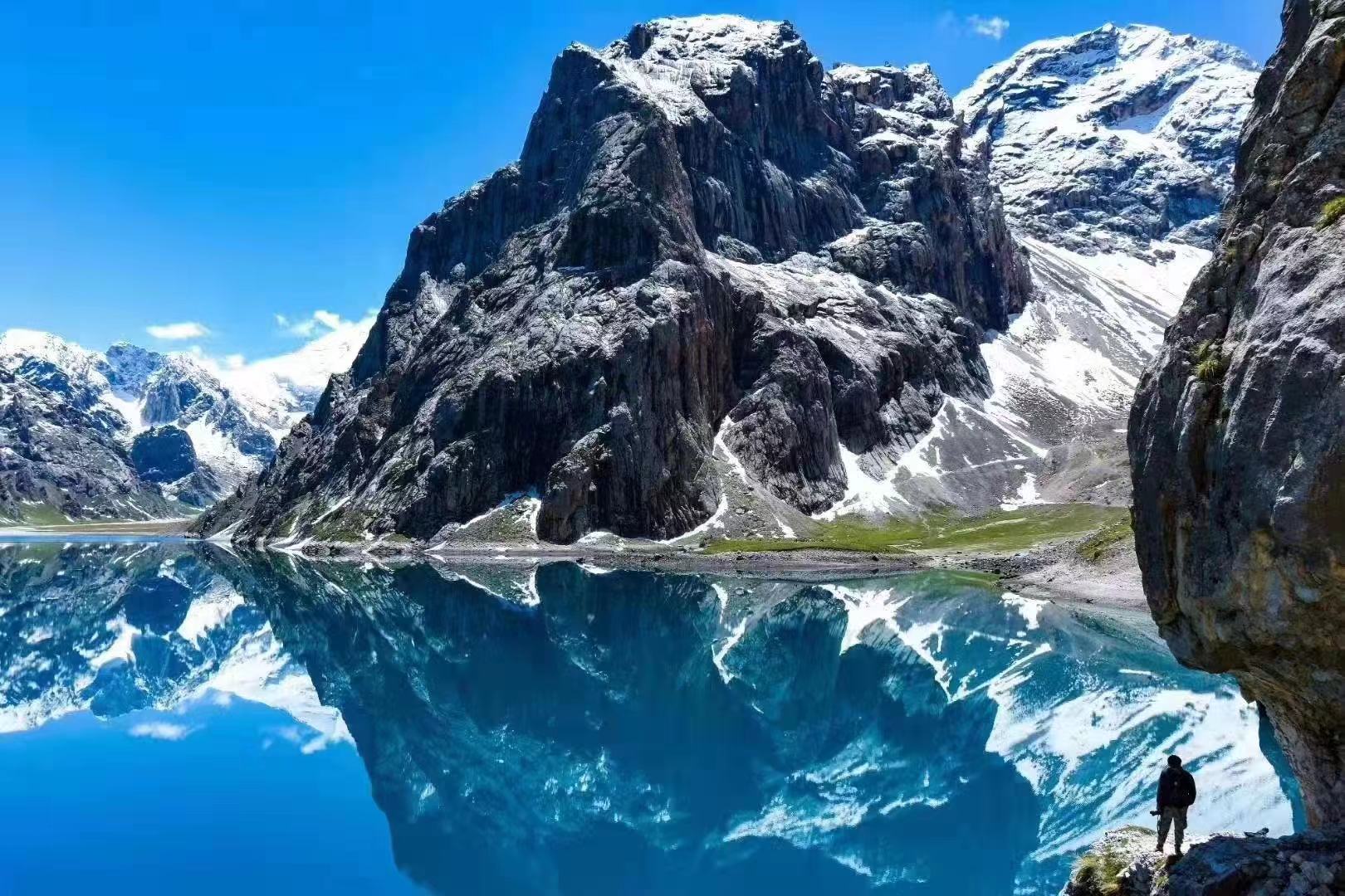 飞越乌孙古道天堂湖